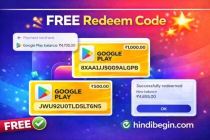 Google Play 1000 Free Redeem Code Everyday